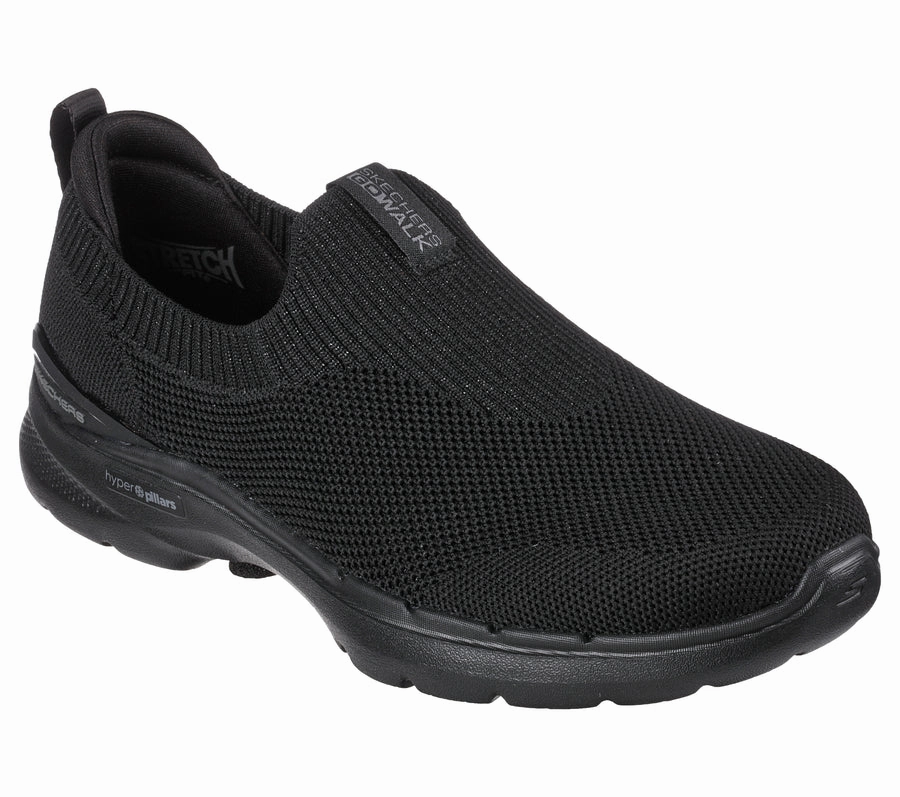 For Long Distances Best Walking SKECHERS GO WALK 6 - 124530 - BBK