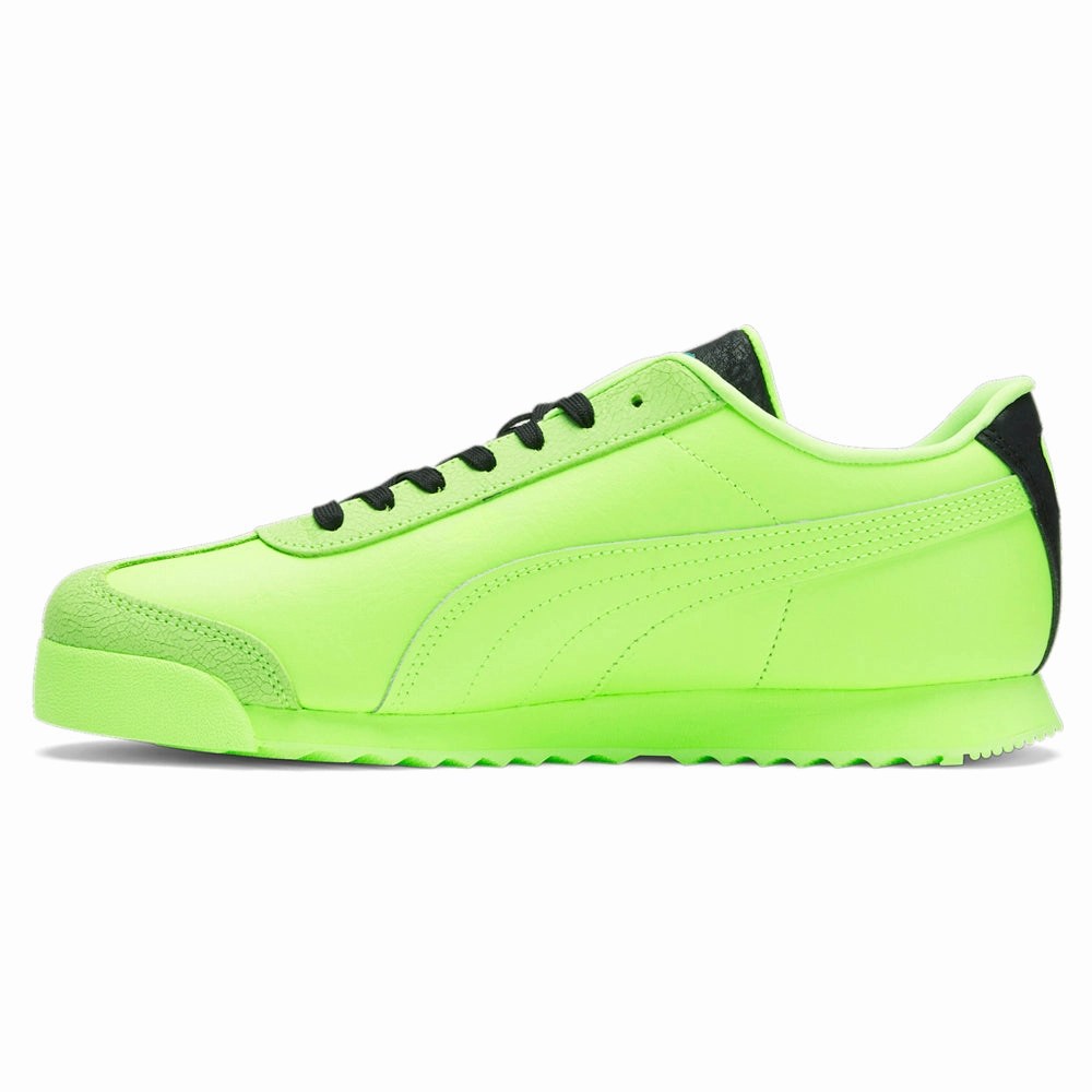 Roma Spring Break Lace Up Sneakers Pink Suede Puma Shoes