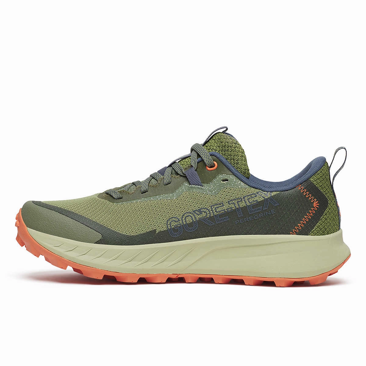 Best Shoes For Running High Arches Saucony | Peregrine 15 GTX | Women's | Hemlock Dusk