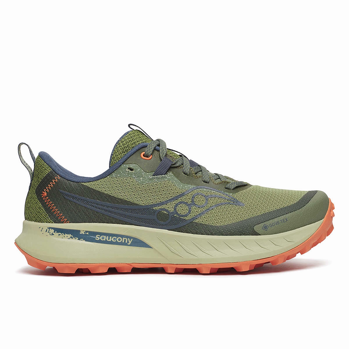 Running Shoes For Large Saucony | Peregrine 15 GTX | Women's | Hemlock Dusk