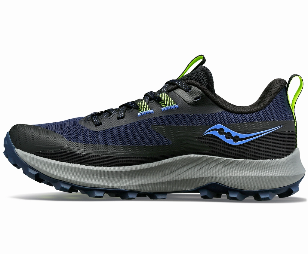 Saucony | Peregrine 13 | Women's | Night/Fossil Highest Cushion Running Shoes