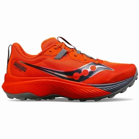 Best Running Shoes For Running Saucony Endorphin Edge Mens Trail Running Shoes - Red