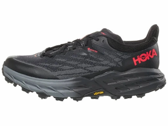Hoka | Speedgoat 5 GTX Ice | Women's | Black/Black Vomero Running Shoes