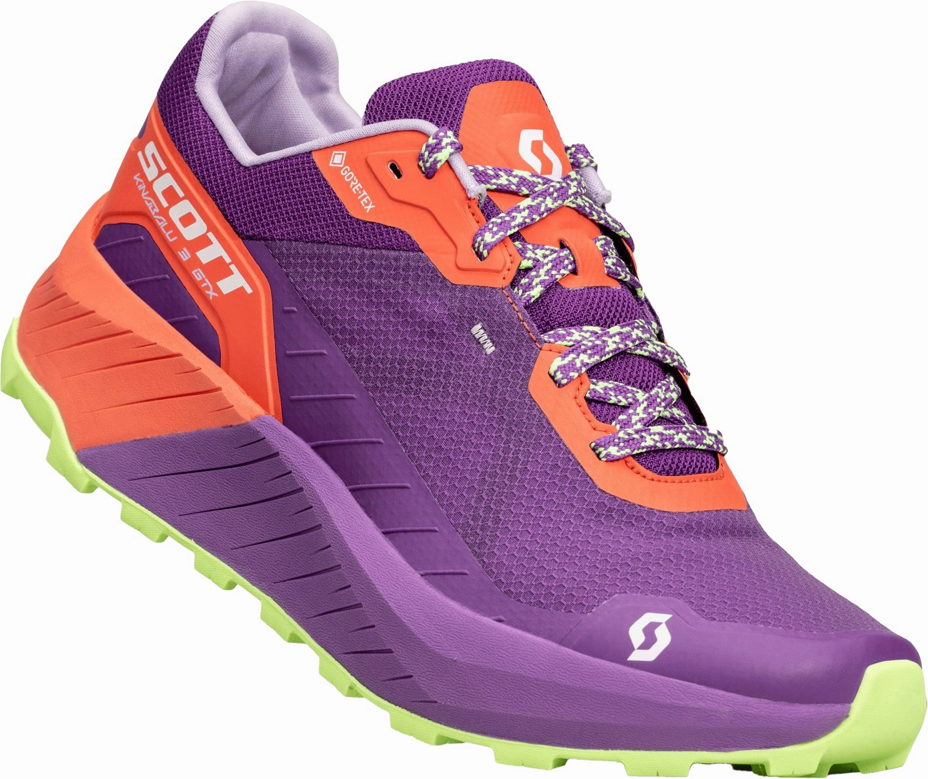 Running Shoes For Neutral Runners Scott Kinabalu 3 GORE-TEX Womens Trail Running Shoes - Purple