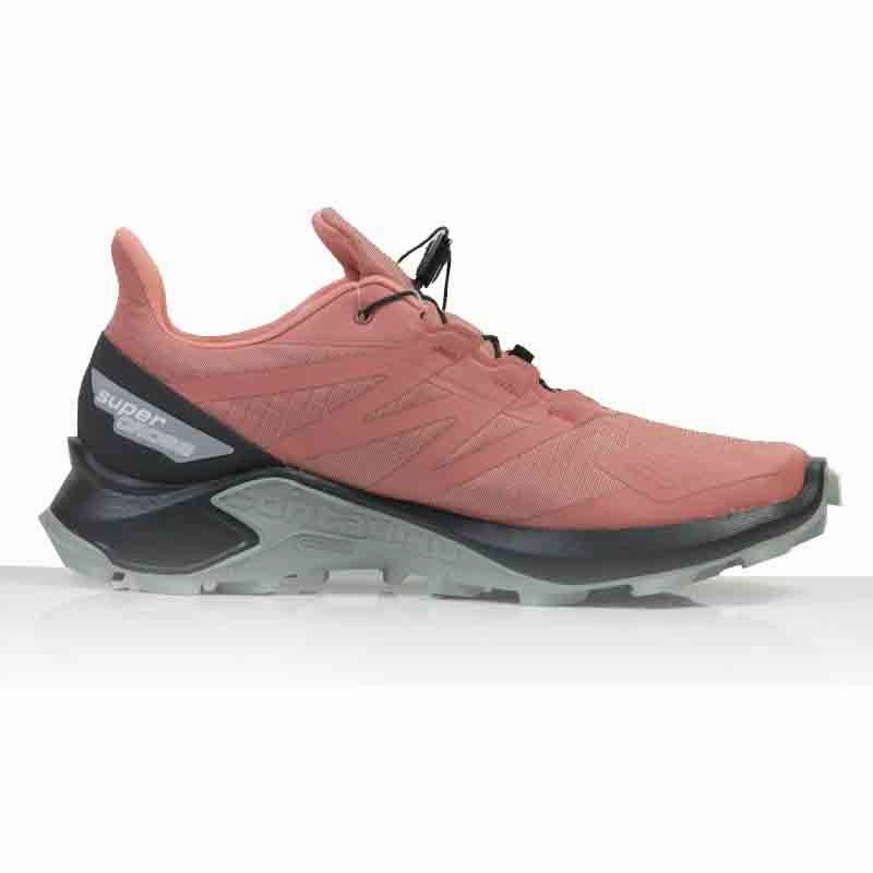Best Easy Run Shoes Salomon Supercross Blast GTX Women's Trail Shoe - Brick Dust/Ebony/Quarry