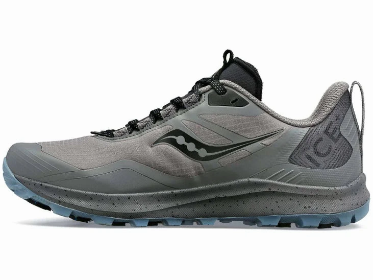 Saucony | Peregrine ICE  3 | Women's | Gravel/Black Best Mountain Running Shoes