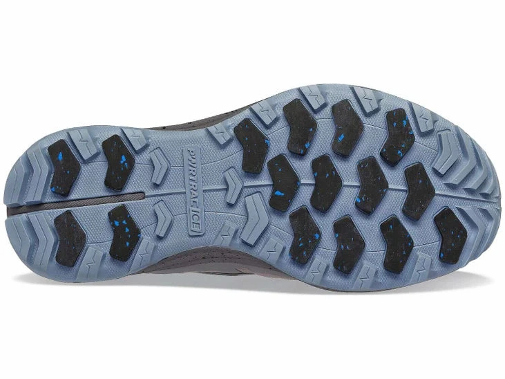 Running On Cloud Shoes Saucony | Peregrine ICE  3 | Women's | Gravel/Black