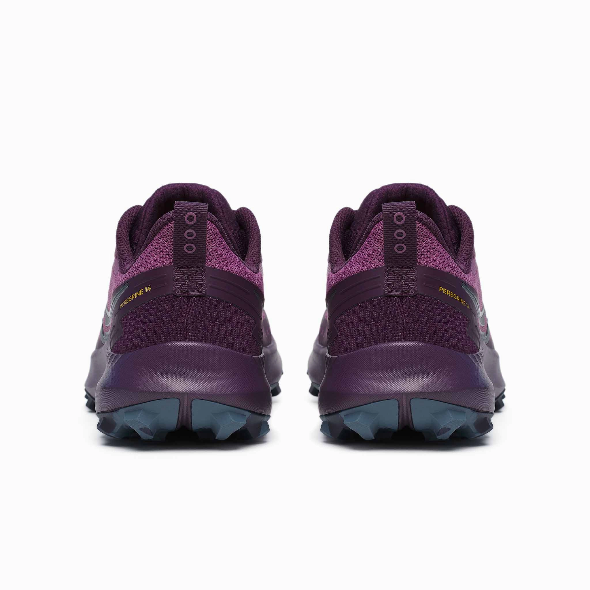 Saucony | Women's Peregrine 14 Running Shoes - Plum/Eggplant Running Shoes For Cushioning