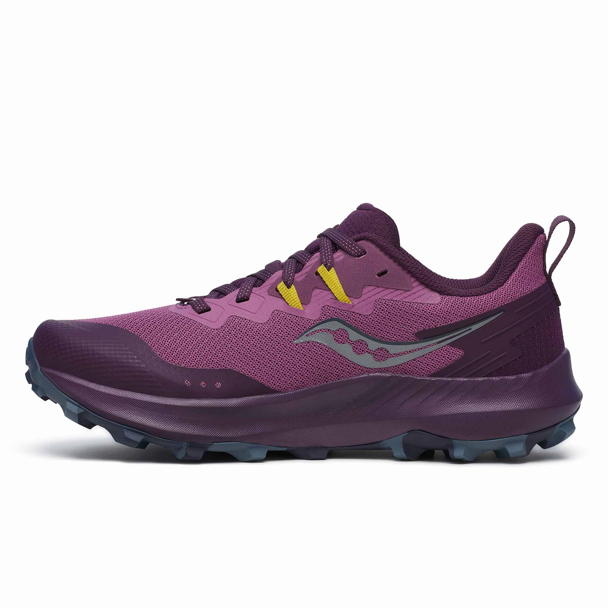 Saucony | Women's Peregrine 14 Running Shoes - Plum/Eggplant Tempo Running Shoes