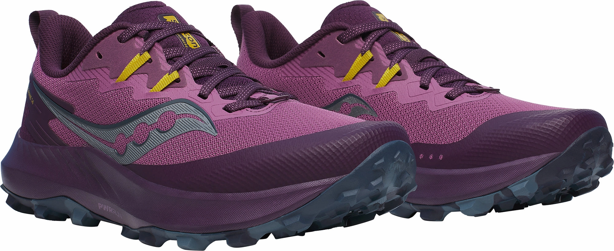 Saucony Peregrine 14 Womens Trail Running Shoes - Purple Best Crossfit Running Shoes