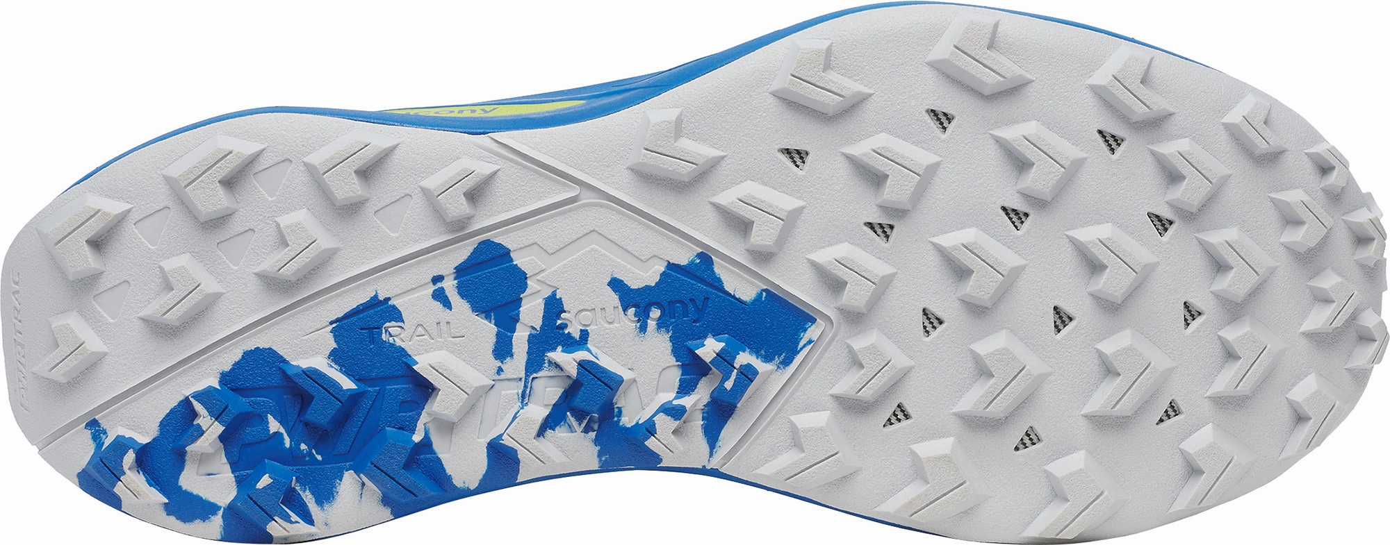 Saucony Peregrine 15 Mens Trail Running Shoes - Blue Best Running Shoes Marathon