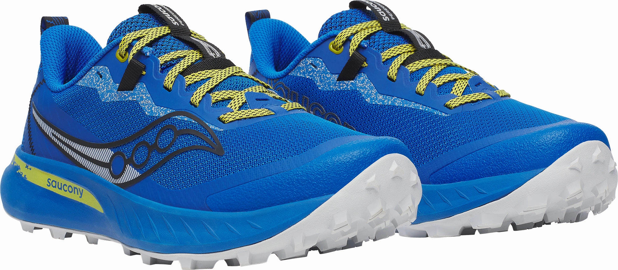 Saucony Peregrine 15 Mens Trail Running Shoes - Blue Best Shoe For Running And Walking