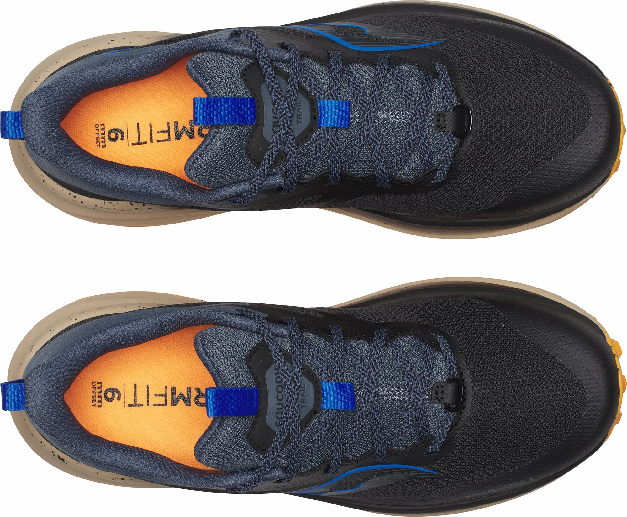 Running Shoes Made In The Usa Saucony Xodus Ultra 3 Mens Trail Running Shoes - Black