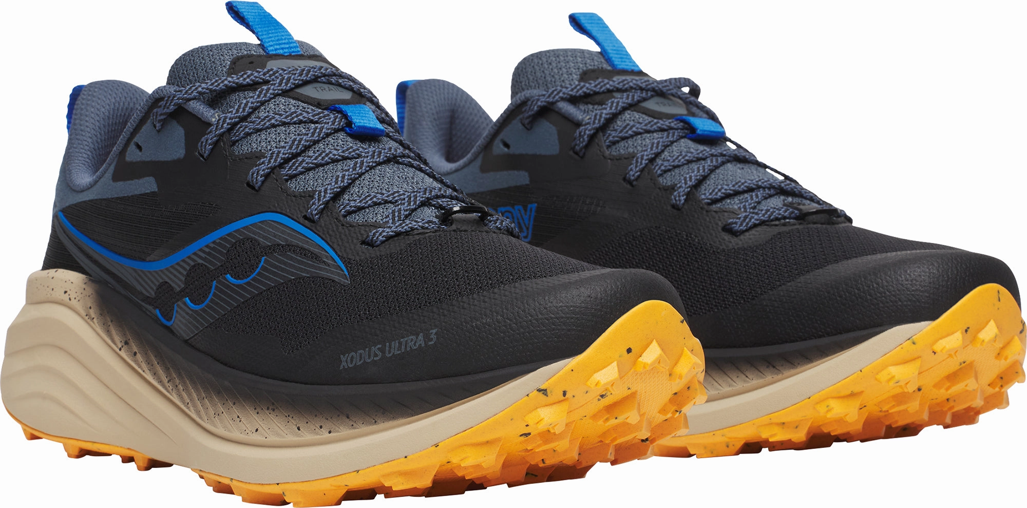 Vomero 5 Running Shoes Saucony Xodus Ultra 3 Mens Trail Running Shoes - Black