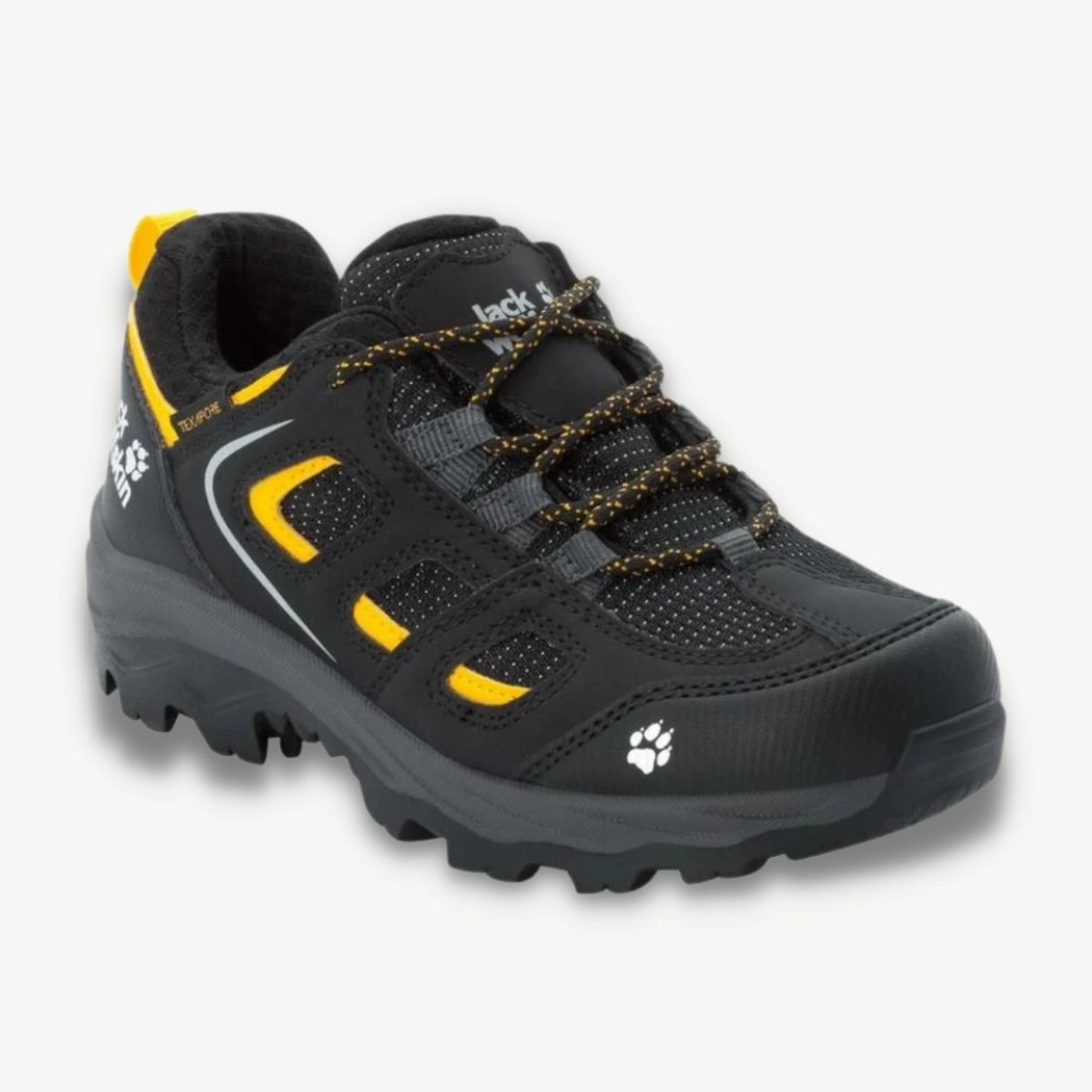 Hiking Shoes With Wide Toe Box And Narrow Heel jack wolfskin Vojo Texapore Low Kids Hiking Shoes
