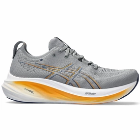 Men's Asics Gel-Nimbus 26, Sheet Rock/Thunder Blue, 11.5 D Medium Asics Trail Shoes Gore Tex