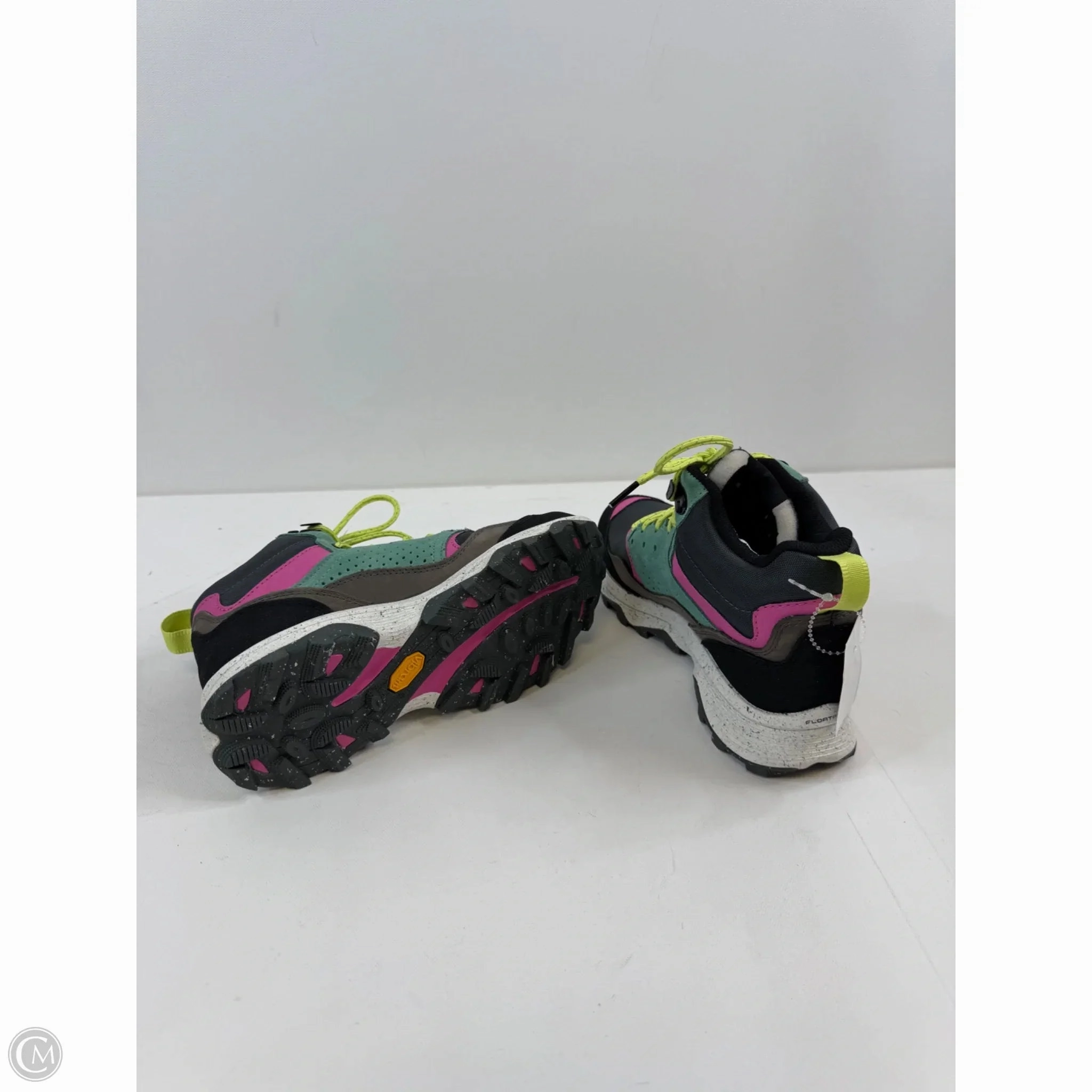 Shoes Hiking By Merrell In Green & Grey, Size: 7 Best Hiking Shoes For Colorado