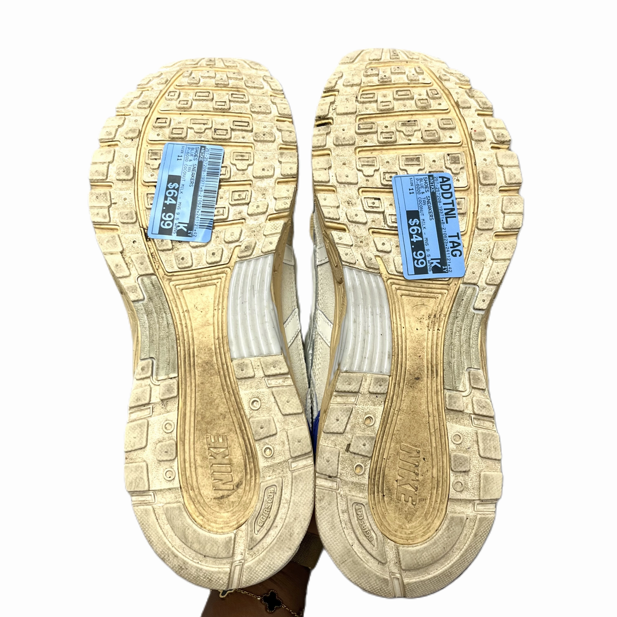 Shoes Sneakers By Nike In Blue & Tan, Size: 11 Louis Vuitton Nike Shoes