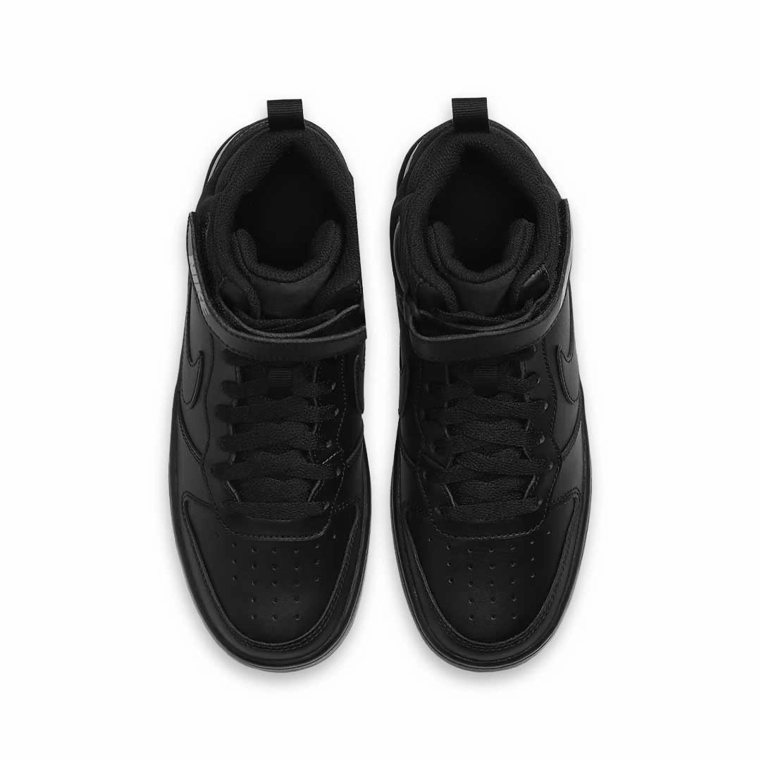 Nike - Kids' (Junior) Court Borough Mid 2 Shoes (CD7782 001) Nike Youth Running Shoes