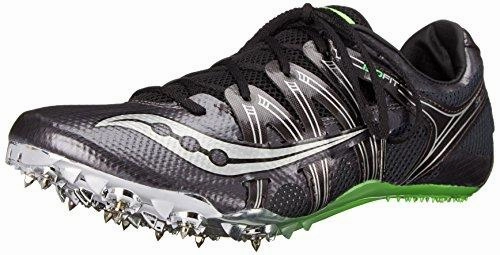 Training Shoes Casual Wear Showdown Track Spike Racing Shoe Gray/Black/Slime 13 M Us