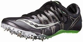 Showdown Track Spike Racing Shoe Gray/Black/Slime 13 M Us Shoes Hybrid Training
