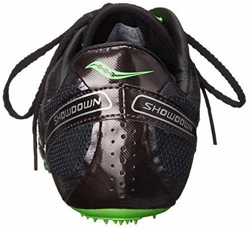 Showdown Track Spike Racing Shoe Gray/Black/Slime 13 M Us Discount Training Shoes