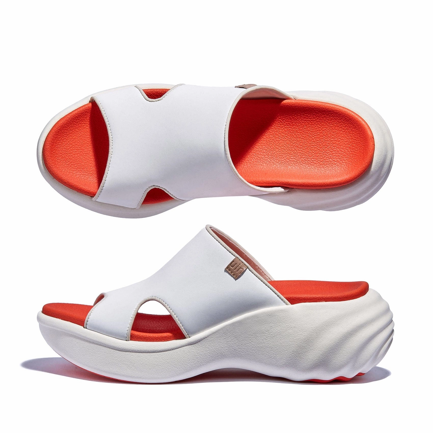 Bright White Sitges III Women Fashionable Sandals For Bunions
