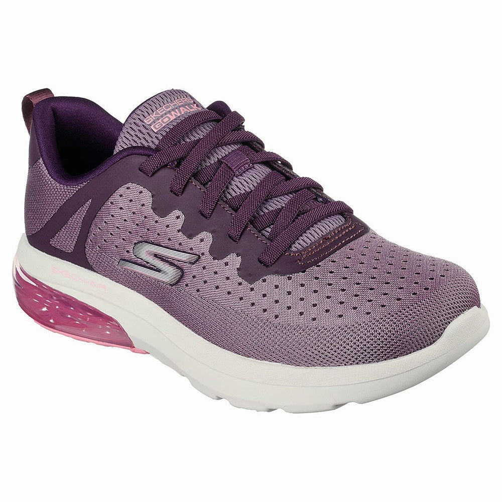SKECHERS GO WALK AIR 2.0 - 124362 - PLUM Baby Hard Bottom Walking