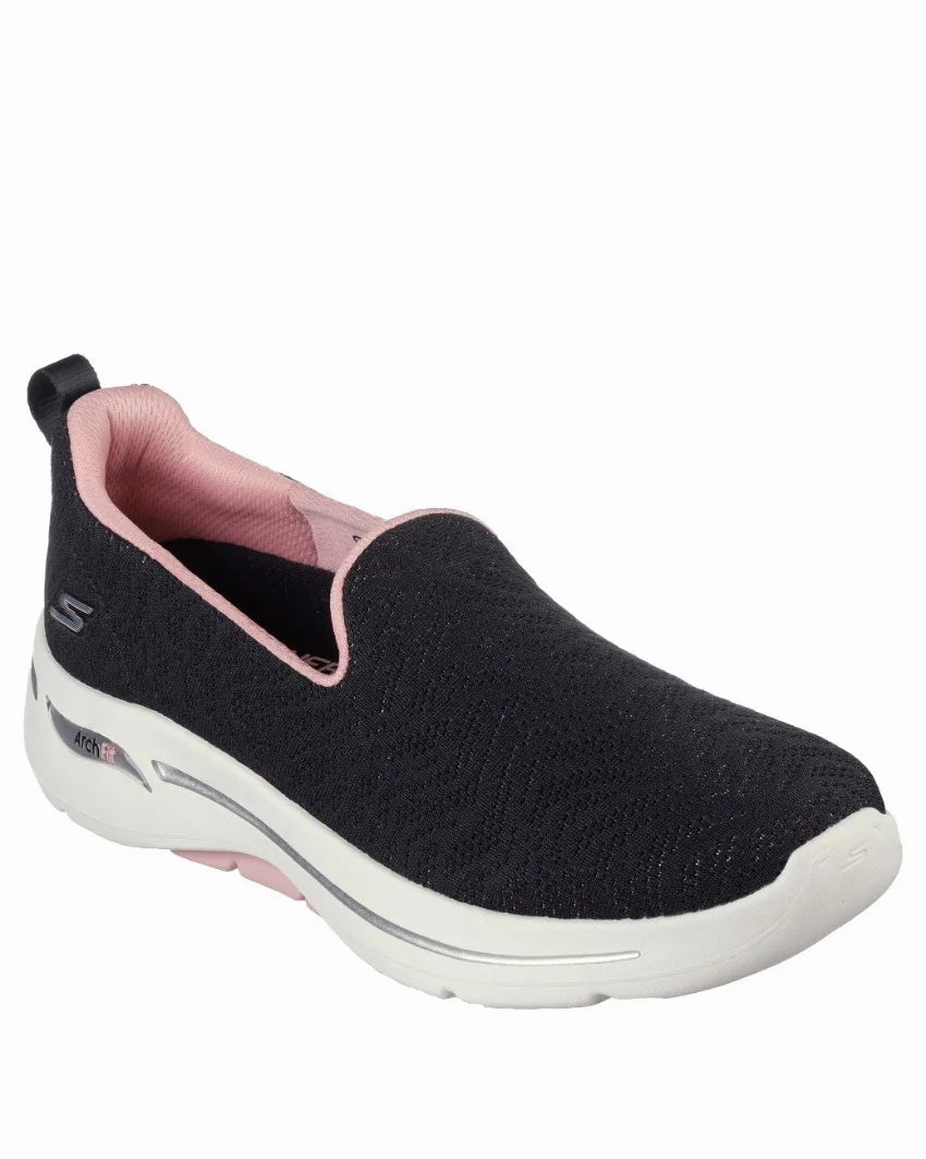 SKECHERS GO WALK ARCH FIT - 124881 - BKPK Good Walking Shoes Waterproof