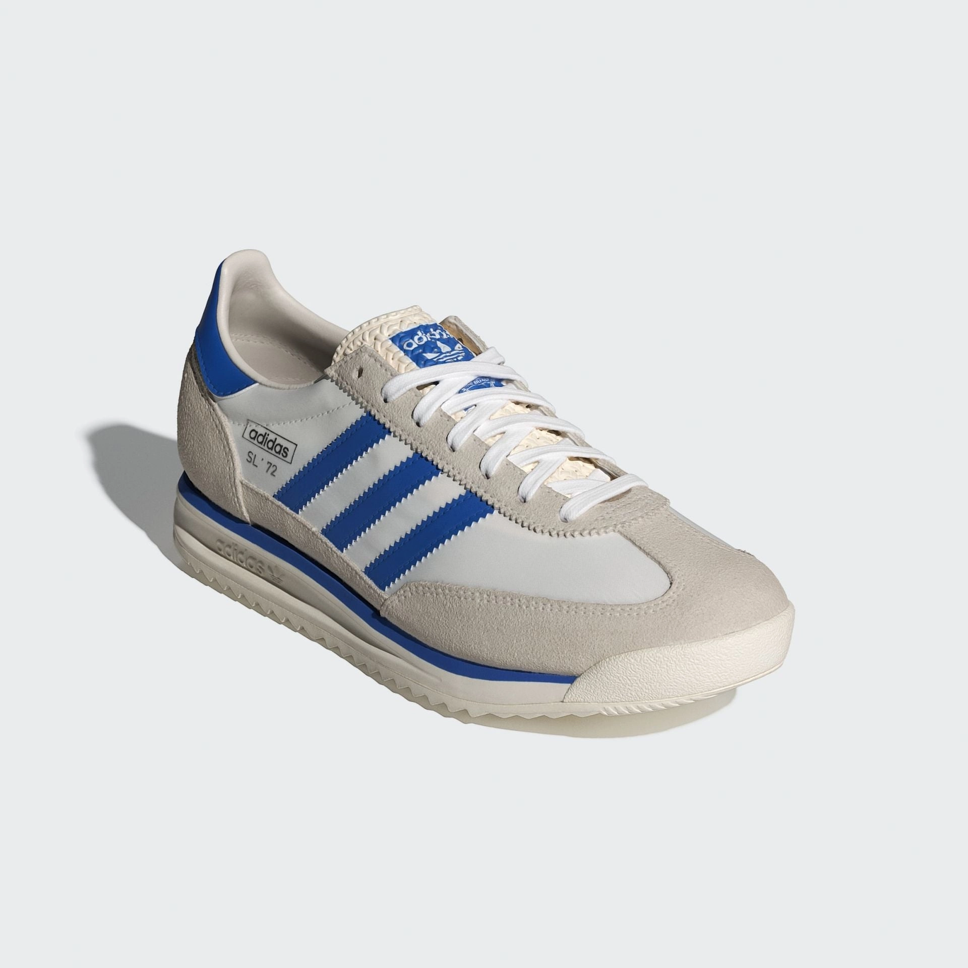 SL 72 RS SHOES - Chalk White / Blue / Cloud White Reconstructed Adidas Shoes