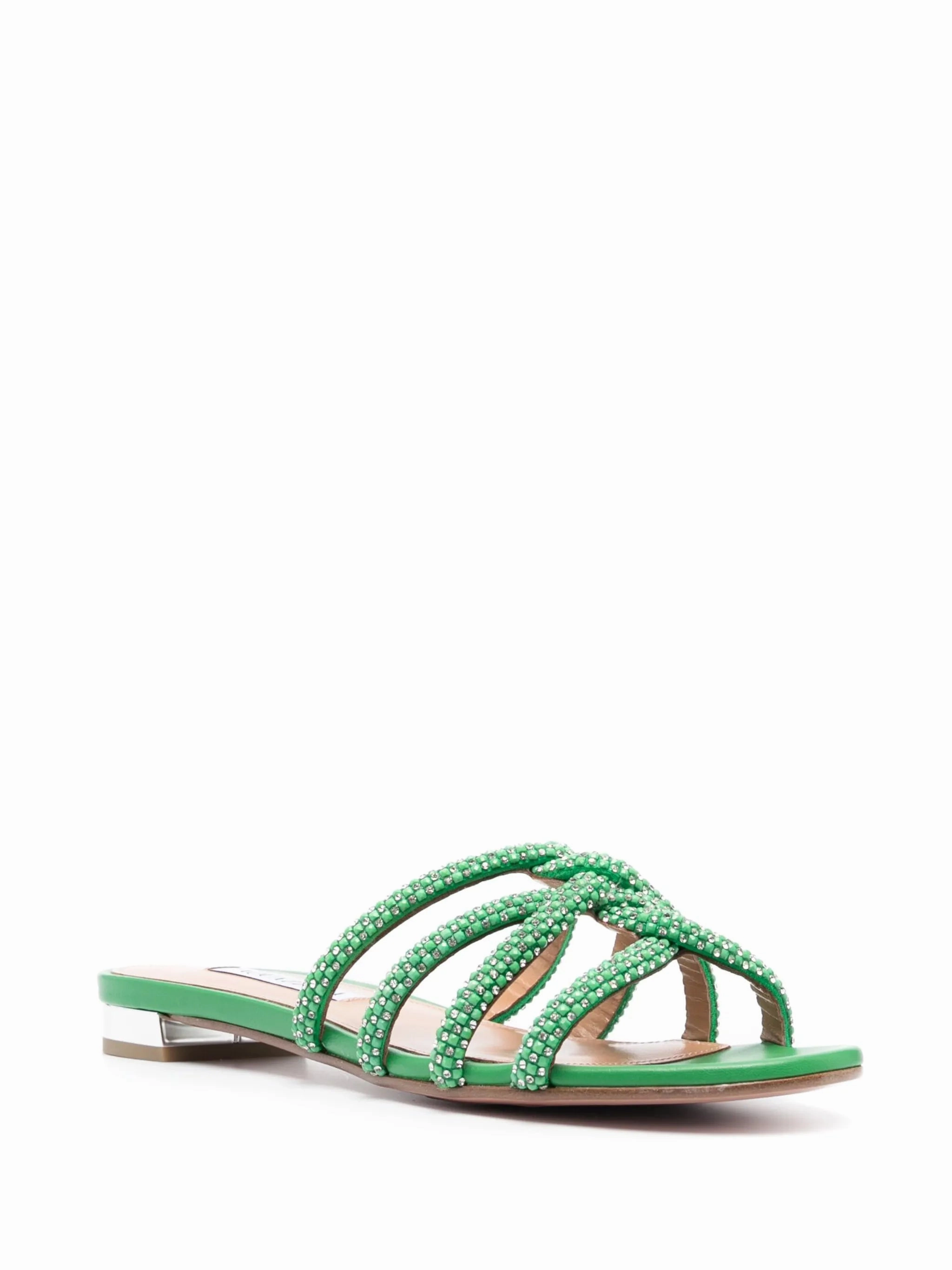 crystal-embellished sandals Secrets Vs Sandals