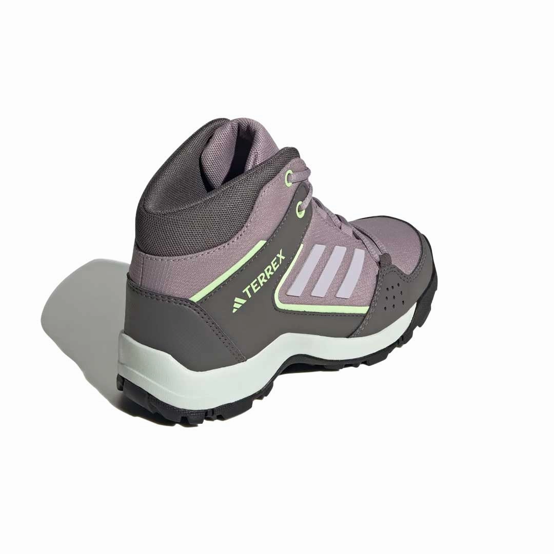 Best Hiking Shoes For Angels Landing adidas - Kids' (Junior) Terrex Hyperhiker Mid Hiking Shoes (IE7610)