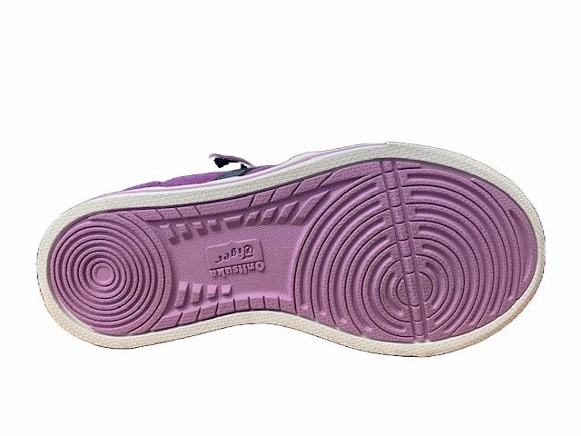 Unc Basketball Sneakers Onitsuka Tiger scarpa sneakers da ragazza in tela Aaron C5A1N 3416 viola grigio scuro