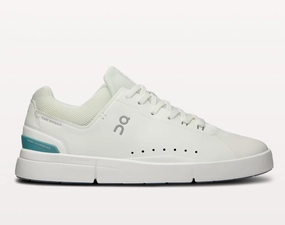 On Mens Roger Advantage 2- White/Ice (3MD10640202) Tennis Shoe With Wide Toe Box