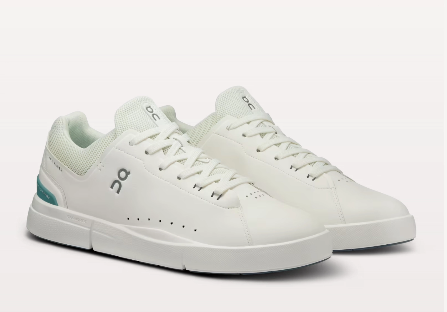 On Mens Roger Advantage 2- White/Ice (3MD10640202) Gucci Tennis Shoes