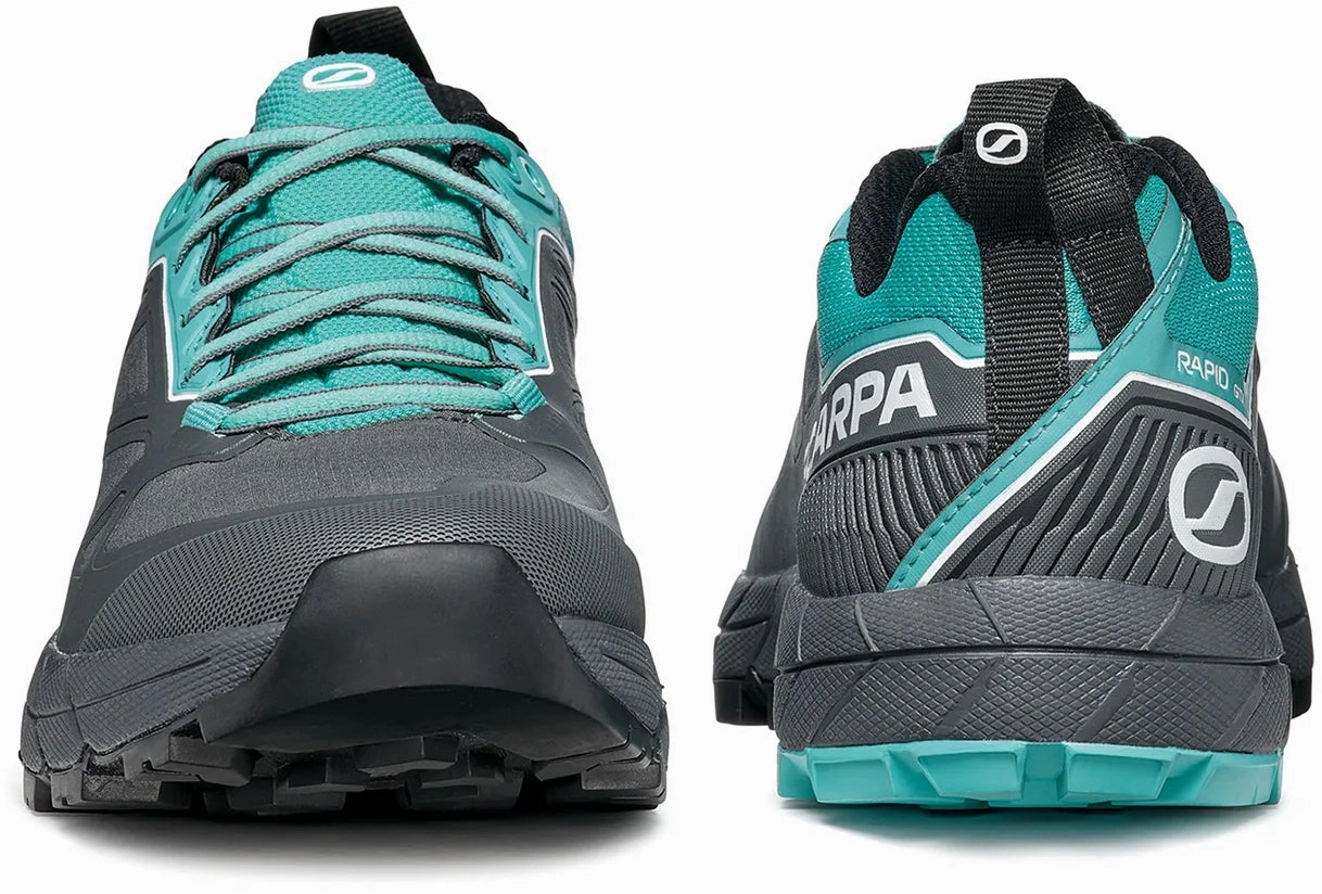 Scarpa Rapid GORE-TEX Womens Walking Shoes - Grey Mad Rock Flash Climbing Shoes 1.0