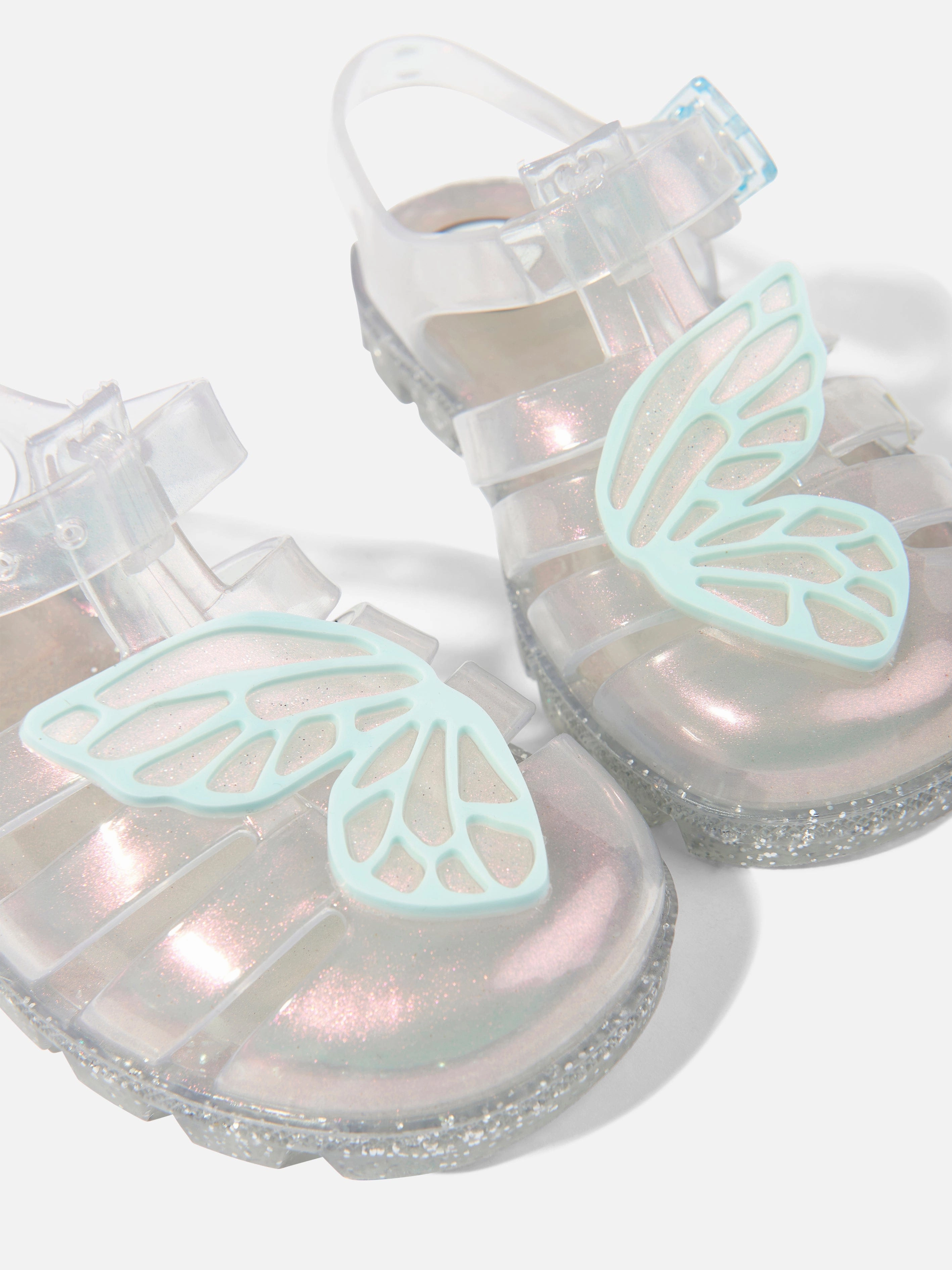 Sophia Webster Girls Butterfly Jelly Sandals in Multicolour Sandals Negril Map