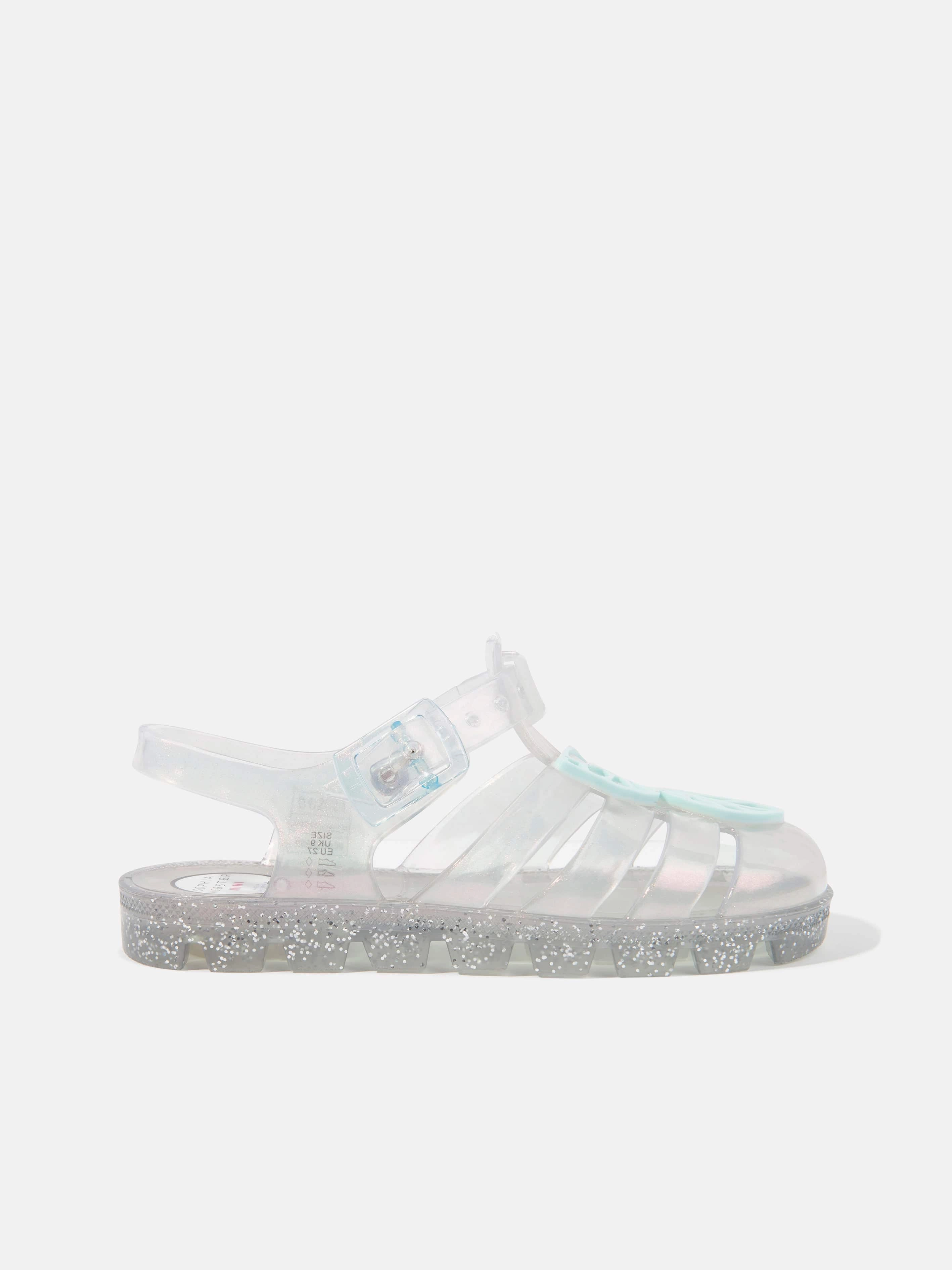 Sandals With Leopard Print Sophia Webster Girls Butterfly Jelly Sandals in Multicolour