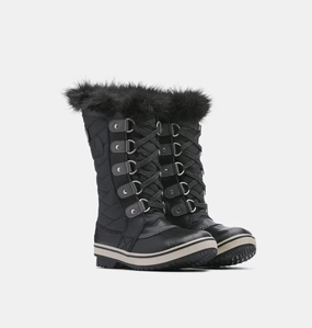 Sorel Tofino II 1690541-010 Kids Black Faux Fur Waterproof Winter Boot ZPO3001 Trailblazer 3 Mid Trail Shoe