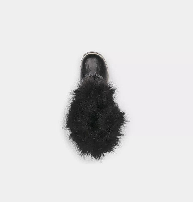 Sorel Tofino II 1690541-010 Kids Black Faux Fur Waterproof Winter Boot ZPO3003 Plae Waterproof Shoes