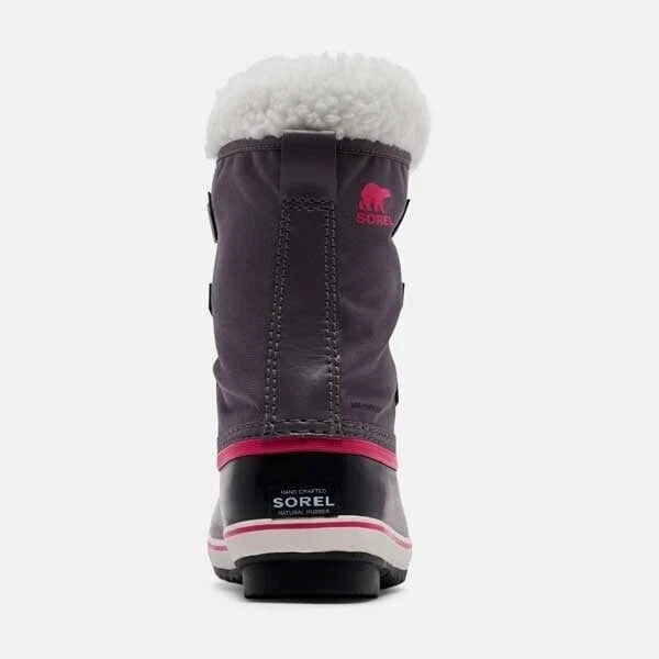 Waterproof Mtb Shoes Spd Sorel Yoot Pac NC1962-561 Kids 8 Black Sherpa Lined Waterproof Snow Boots Rock65