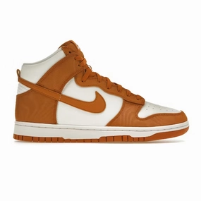 Nike Men's Dunk High Retro SE Shoes - Monarch / Sail Nike Running Shoes