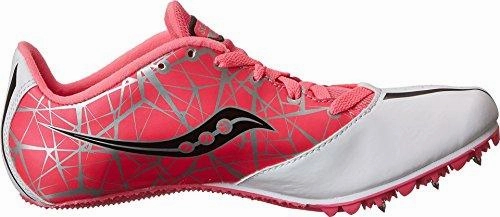 Spitfire Track Spike Racing ShoeWhite/Pink8 M Us Best Shoes