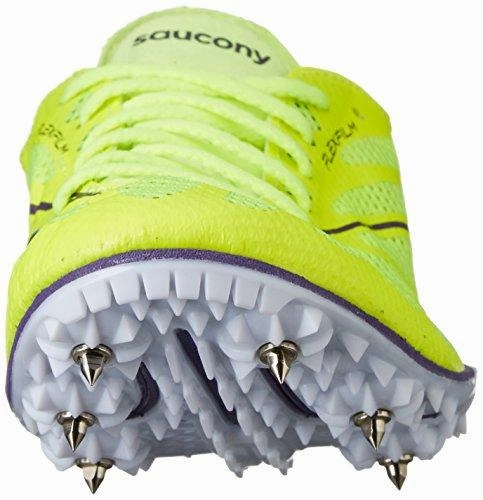 Adidas Running Shoes For Daily Training Endorphin Md4 Track Spike Racing ShoeCitron/Purple8.5 M Us