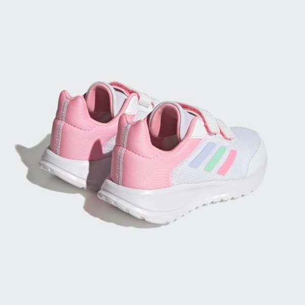 Sneaker Adidas Shoes Adidas Kid's Tensaur Run Shoes - Cloud White / Blue Dawn / Beam Pink