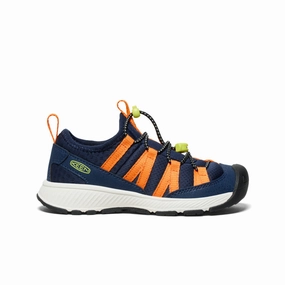 Neoprene Shoes Waterproof Little Kids' Motozoa Sneaker  |  Naval Academy/Bright Marigold