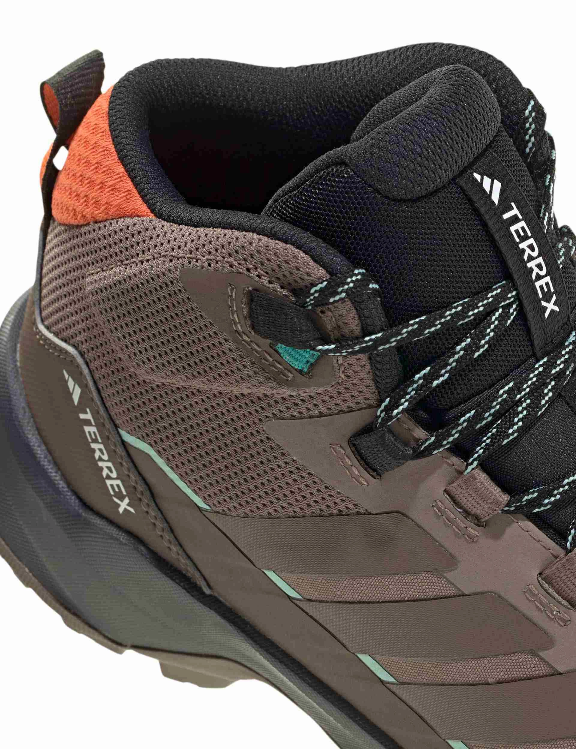 Terrex Skychaser AX5 Mid GORE-TEX Hiking Shoes - Trace Brown/Earth Strata/Semi Impact Orange Indoor Rock Climbing Shoes