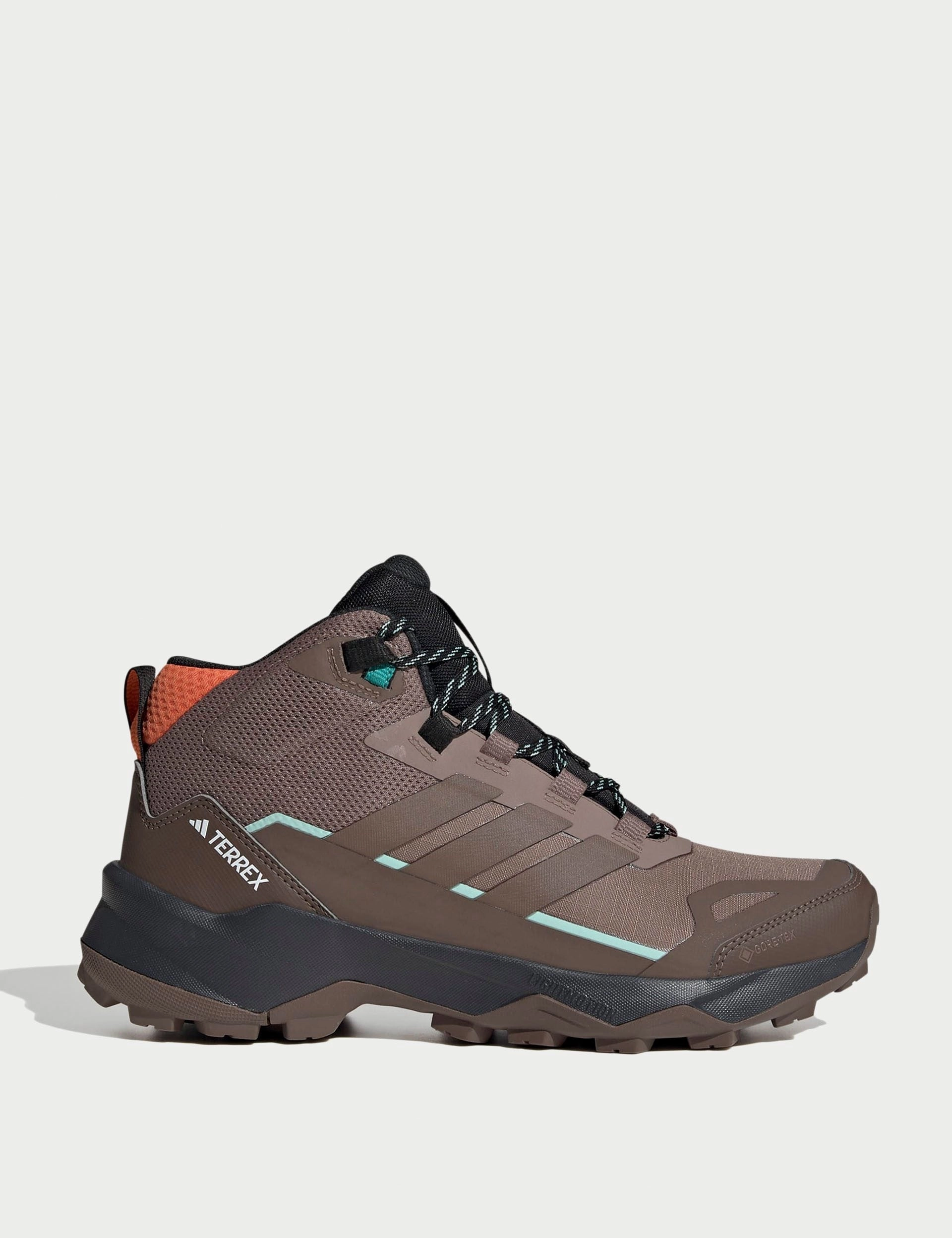 Light Weight Hiking Shoes Terrex Skychaser AX5 Mid GORE-TEX Hiking Shoes - Trace Brown/Earth Strata/Semi Impact Orange