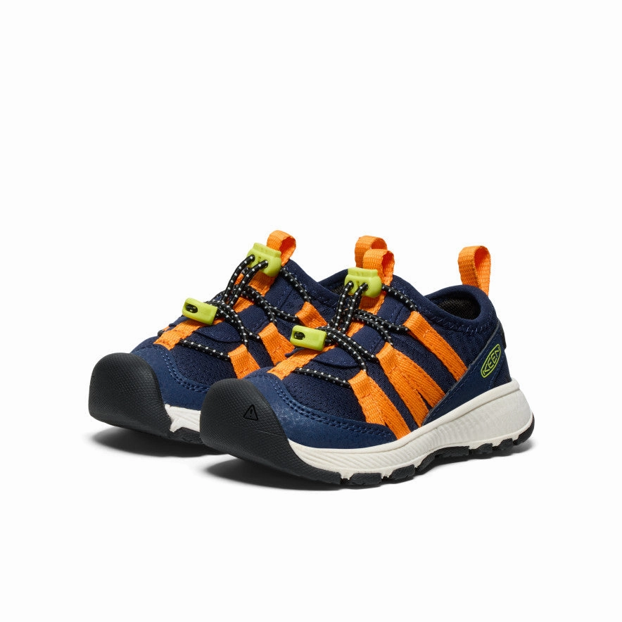 Toddlers' Motozoa Sneaker  |  Naval Academy/Bright Marigold Sturdy Waterproof Shoes