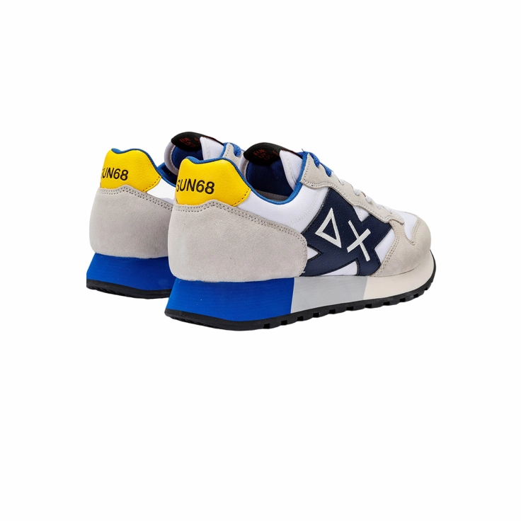 Sun68 Sneakers da uomo Jaki Solid Z42113 01 bianco Comfortable Sneakers